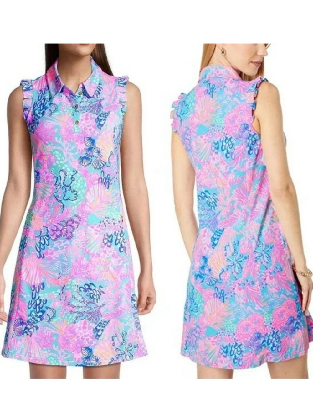 Lilly Pulitzer Women's M UPF 50+ Luxletic Silvia Dress